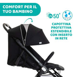 Baby's Pushchair Chicco Black-8