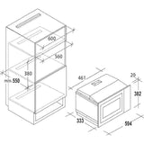 Built-in Microwave Oven Haier H38FMWID4ID27N 800 W Black 20 L-1