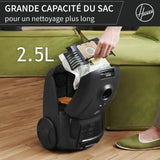 vacuum cleaner Hoover HE120PET 011 Black Grey 700 W-3