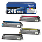 Toner Brother TN248VAL Yellow (4 Units)-1