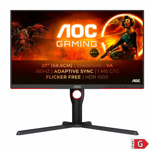 Gaming Monitor AOC 27" 180 Hz 2K-0