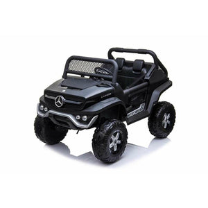 Children's Electric Car Injusa Mercedes Benz Unimog Black-0