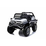 Children's Electric Car Mercedes Benz Unimog White 12 V-0