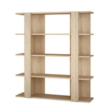 Bookshop Alexandra House Living Oak Wood MDP 110 x 122 x 29 cm 4 Shelves-0