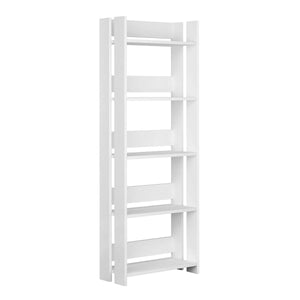 Bookshop Alexandra House Living White Wood MDP 57 x 155 x 25 cm 5 Shelves-0