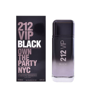 Men's Perfume 212 Vip Black Carolina Herrera 212 VIP MEN EDP (200 ml) EDP 200 ml-0