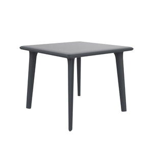 Table Resol Dessa Dark grey polypropylene 90 x 90 x 72 cm-0