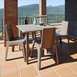 Table Resol Dessa Beige polypropylene 90 x 90 x 72 cm-2