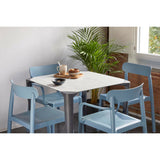 Garden chair Garbar Elba Blue polypropylene 50 x 53 x 80 cm 4 Units (4 Pieces)-5