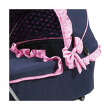 Doll Stroller Reig Dolls Pram Navy Blue 64 cm-3