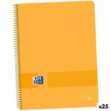 Notebook Oxford EUROPEANBOOK 1 Peach A4+ 80 Sheets 5 Pieces (25 Units)-0