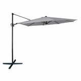 Parasol Aktive Roma 300 x 245 x 300 cm Anthracite Ø 4,8 cm Aluminium-0