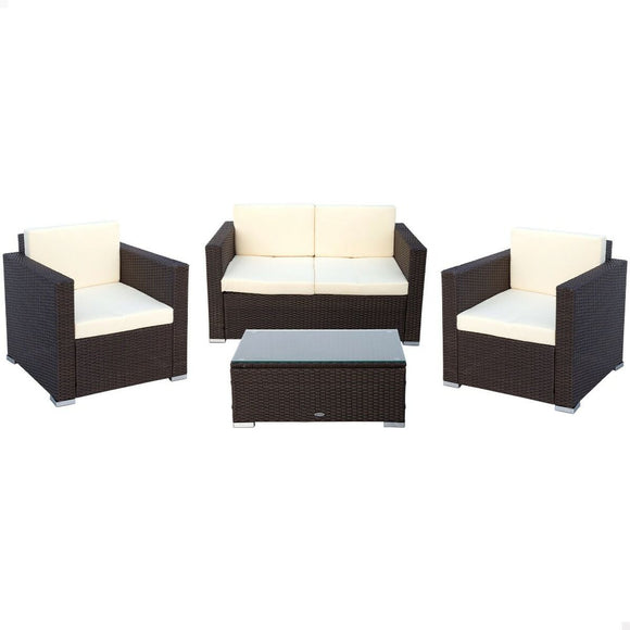 Garden furniture Aktive Black Cream-0