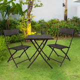 Table set with 2 chairs Aktive Squared 60 x 72 cm-4