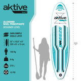 Inflatable Paddle Surf Board with Accessories Aktive-5