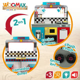Toy kitchen Play & Learn Retro 90 x 104 x 58 cm-4