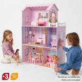 Doll's House Play & Learn 14 Pieces 80 x 112 x 31 cm-2