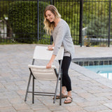 Folding Chair Lifetime 4 Units 50 x 82,5 x 58 cm-1