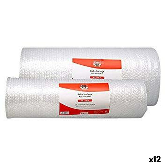 Bubble paper Fixo Transparent 1 m 25 m (12 Units)-0