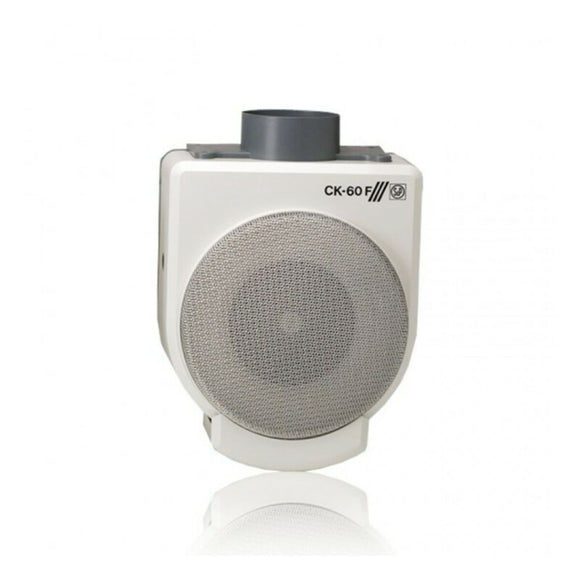 Kitchen extractor S&P CK-60F 160W 625 m3/h 50Hz White Black-0