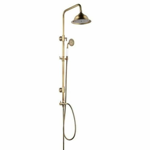 Shower Column Rousseau Stainless steel-0