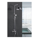 Shower Column Rousseau Stainless steel-2