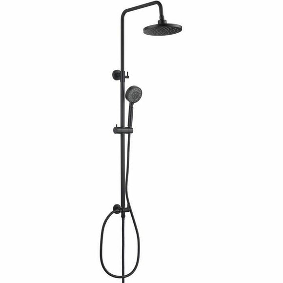 Shower Rose Rousseau HERA Black ABS-0
