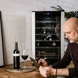 Vinoteca Taurus CHANSON 24 43 x 45 x 74 cm Grey-2