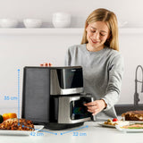 Air Fryer Taurus Black 2100 W 8 L-1