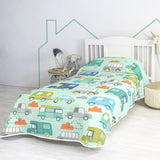 Bedspread (quilt) HappyFriday Moshi Moshi Multicolour 180 x 260 cm Cars-4