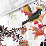 Bedspread (quilt) HappyFriday HF Birds of paradise Multicolour 270 x 260 cm-3