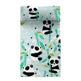 Bedspread (quilt) HappyFriday Moshi Moshi Blue 180 x 260 cm Panda bear-0