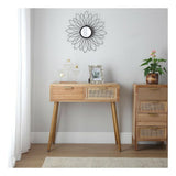 Hall Table with 2 Drawers Versa Brown Wood Paolownia wood MDF Wood 30 x 78 x 80 cm-6