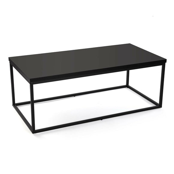 Centre Table Versa Black Metal 60 x 45 x 120 cm-0