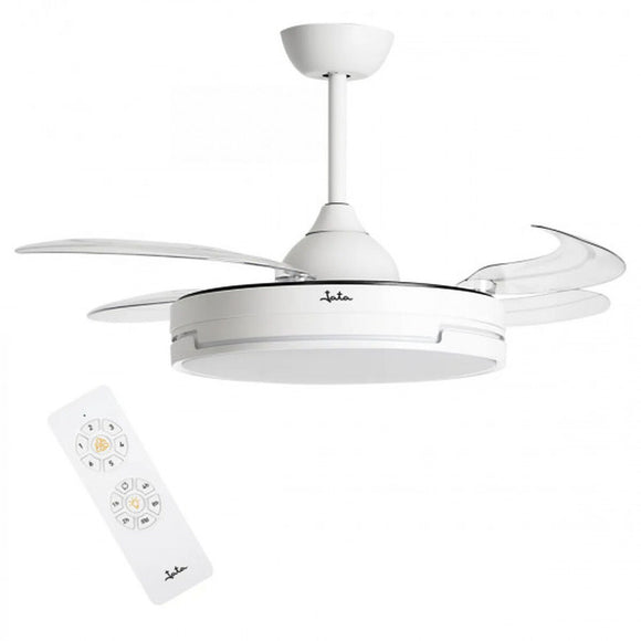 Ceiling Fan JATA JVTE4240 White 42 W Ø 104 cm-0