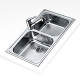 Sink with Two Basins Teka CLASSIC2C86REV-7