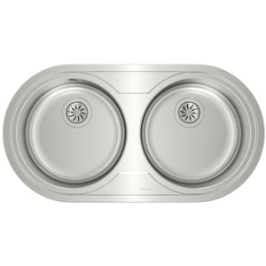 Sink with Two Basins Teka 9025 DUETTA 2C Stainless steel-0