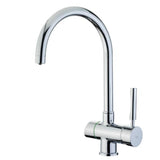 Mixer Tap Teka OS 200 Chrome Stainless steel-0