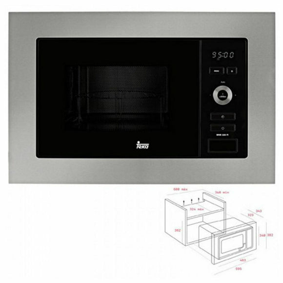 Built-in microwave with grill Teka MWE 225 FI 20 L 800W Steel 800 W 20 L-0