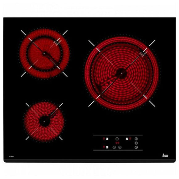 Glass-Ceramic Hob Teka VITROCERAMICAS 60 cm 60 cm-0