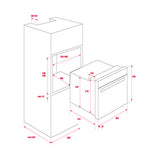 Multipurpose Oven Teka Teka | Horno Multifunción A+ 70 L HydroClean A+ 2615W 70 L-2