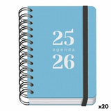 Diary DOHE GRAMMAR Blue A6 120 x 170 mm 2025-2026 (20 Units)-0