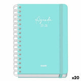 Diary DOHE SERENITY WIRE´O Green A5 150 x 210 mm 2025-2026 (20 Units)-0