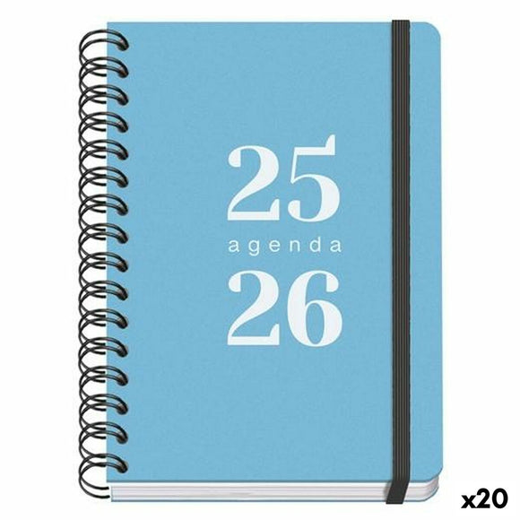 Diary DOHE GRAMMAR Blue A5 150 x 210 mm 2025-2026 (20 Units)-0