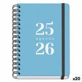 Diary DOHE GRAMMAR Blue A5 150 x 210 mm 2025-2026 (20 Units)-0