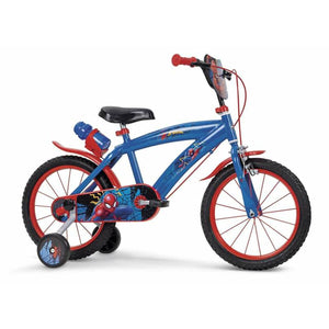 Children's Bike Spider-Man Huffy Blue Red 16"-0