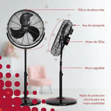 Table Fan UFESA FF1450 120W 120 W Black-1