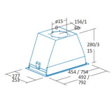 Conventional Hood Cata GL75X Steel-1