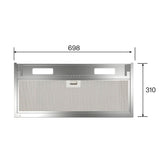Conventional Hood Cata ARMONIA70X Steel-2