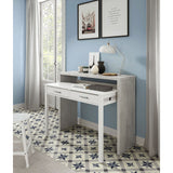 Desk Forés White 98,5 X 36 X 87,5 CM Metal MDF-1